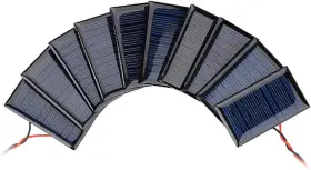 Branded01 705353958915 10pcs 5v 30ma Mini Solar Panels For Cells Diy Electric Toy Materials