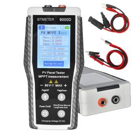 Btmeter 9000d Mppt Solar Photovoltaic Panel Tester Lcd Digital Display 800w 0-60v 0-35a Mc4