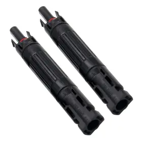 Hbdsolarfuse126 Bumbesti 2pcs 20a Solar Inline Fuse Holder Panel Pv Connector With Built In
