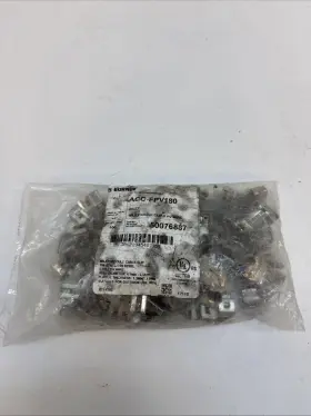 Acc-fpv180 Burndy Lot Of 100 50076887 Module Cable Clip 180 Degree