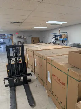 Mltk-36 Byd Solar 540w Mono Bifacial Half Cell Panels - Pallet Of 31