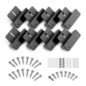 Callsun-sp-zb4 Callsun Solar Panel Mounting Z Brackets Lightweight Aluminum Corrosion-free