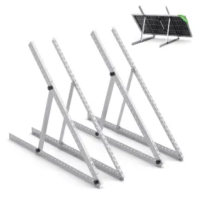 Callsun-sp-zl1 Callsun 41in Adjustable Solar Panel Mount Brackets With Foldable Tilt Legs A