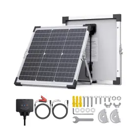 Cs-db15w Callsun Solar Panel Kit 15w 12v Battery Charger Maintainer 360 Adju... Fast