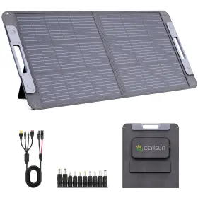 Cs-f100w Callsun 100w Portable Solar Panel For Power Station Monocrystalline 100 Watt 20v Sol