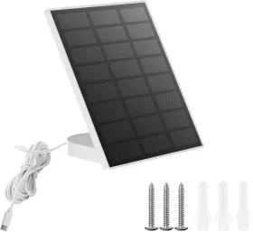 Camoon 901425854848 5v Solar Panel For Usb Power Cctv Camera Security Cam Battery Charger Outdoor
