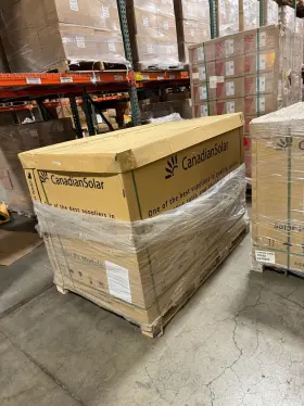 Cs6r-395ms Canadian Solar Pallet Of 30 395w All Black Panel -