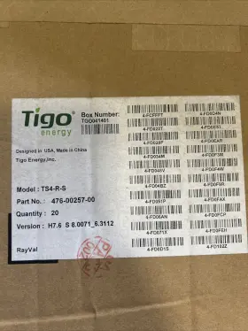 Ts4-r-s Case Tigo Monitoring / Rapid Shutdown New Full Of 20