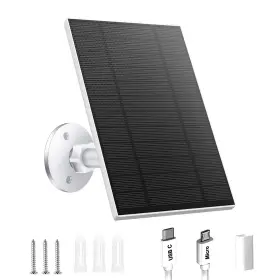 Catgod 764401895824 5w Solar Panels For Security Camera Panel With Micro Usb And Usb-c Port