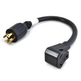 Tt-30r Ceptics 853826007544 1.5-ft 30-amp Generator To Rv Power Cord L14-30 4-prong Locking P