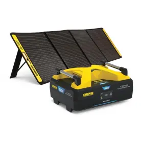 201401 Champion Power Equipment Lithium-ion Expansion Portable Solar Panel Station