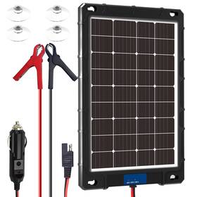 Chatbrid 747607952324 20w 12v Solar Panel Kit With Upgraded Controller For Car Rv Motorcycle And