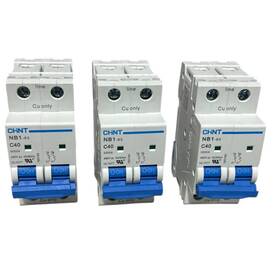 Chnt Ec1285a1-515e-4 3 New Miniature Circuit Breakers Solar Rail Installation Dz47-63 C40