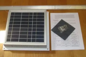 Stv-8 Clima Pod 843951008776 Climapod - Solar Powered Green House Fan Brand New In Box