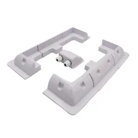 Cmy-1abs Cmyyanglin Solar Panel Mounting Brackets Abs Corner Bracket Kit 7pcs Drill-free Widely