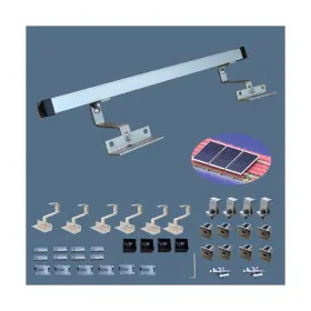 Tileroof004 Cmyyanglin Solar Panel Mounting Bracket Kit To Metal Roof Sloped Or Flat Pitched Tile Sh
