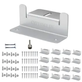 Yl-zb-03 Cmyyanglin Solar Panel Mounting Brackets Z Bracket With Nuts And Bolts Suitable For 50w