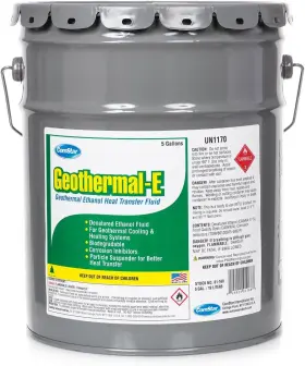 01-168 Comstar Geothermal-e 5 Gal Ethanol Heat Transfer Fluid Concentrate