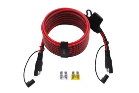 4.27m Cuzec 619317768819 14ft/4.27m 14awg Sae To Extension Cable Quick Disconnect Wire Harness