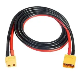 Cy-pw-052-mf Cy Xt60 Cable 12awg Male To Female Extension For Rc 0.5m M F