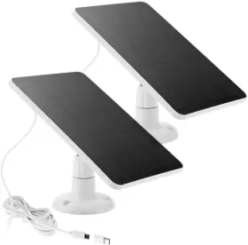 S300 Cyjjzq 445001464483 2-pack Solar Panel Camera Charger Fit For Eufycam 3/3c S300/2 2 Pro 2c