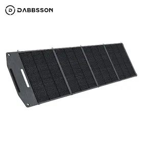 0xwphmpuyf1qpfj0 Dabbsson Pv200 200w Solar Panel Kit Foldable Portable For Power Station Outage