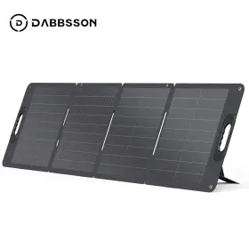 Dbs120sc Dabbsson 120w Portable Solar Panel Foldable For Power Station Rv/outdoor/camping