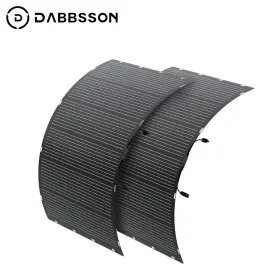 Dbs200sf Dabbsson 2x 200w Flexible Solar Panels Ip68 High Efficiency Modules For Rv