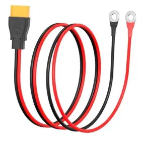 Bh2110 Daitoku Xt90 To O Ring Terminal Cable 10awg Male Connector