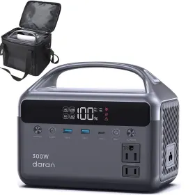 600w Daran 037166534872 Portable Power Station 300w Peak 192wh 60 000mah Solar Generator L