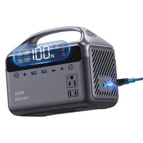 300w Daranener 014679223745 Power Station 60000mah 192wh Lifepo4 Battery Backup With 2 Ac Outlets