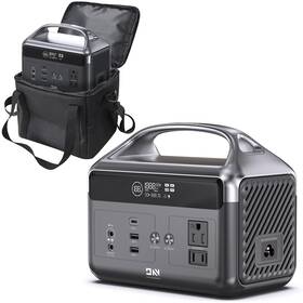 Daranener 773542697334 Portable Power Station 60 000mah With Storage Bag 192wh Lifepo4 Battery Back