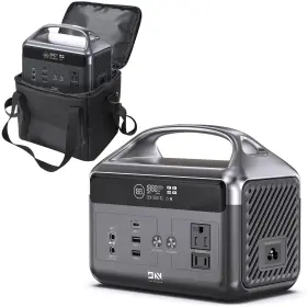Daranener 773542697334 Portable Power Station 60 000mah With Storage Bag 192wh Lifepo4 Battery Back