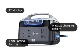 Neoz-179.2wh Daranener Solar Generator With 2 300w Surge 600w Ac Outlets Camping Generators For Home