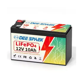 12v10ah Deespaek 12v 10ah Lifepo4 Battery Rechargeable Lithium 4000 Deep