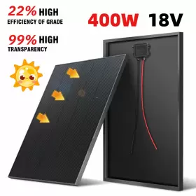 K200-12x Delsuper 200w/400w Monocrystalline Solar Panel Modules Off Grid Camper/shed/home