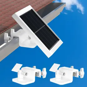 Da0028 Didalo 2 Pack Gutter Mount Compatible For Ring Solar Panel 360 Adjustable