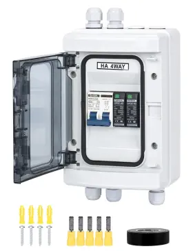 Ha4-spd-500v-40a Dihool Outdoor Circuit Breaker Box Solar Isolator Disconnect Switch 40 Amp