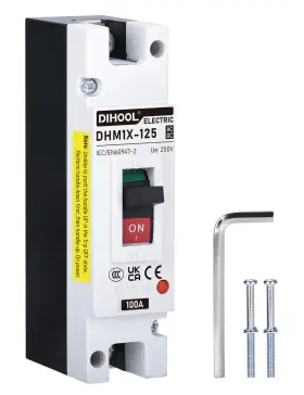 Usa-dhm1x-1p-100a Dihool 100 Amp Dc Disconnect Switch For Solar Ups And Power Station Applications