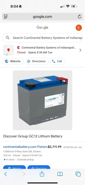 Dlb-gc12-12v Discover New Lithium Blue 12v 200ah Battery With Bms And Tooth