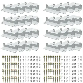 B0f7x5nlnr Diyiiron 32 Units Solar Panel Mounting Z Brackets Lightweight Aluminum Corrosion Pa