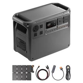 Dji Dym2000l Power 2000 Portable Station With Ibcpower 100w Foldable Solar Panel