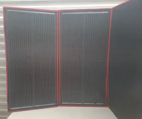 300w Dokio 682559946512 18v Portable Solar Panel Kit Folding Charger With 2 Usb Outp