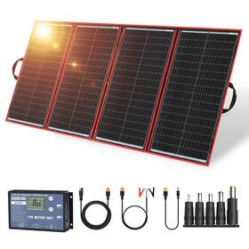 Dokio B07jph4phg 300w Portable Foldable Solar Panel Kit For 12v Batteries And Power Stations