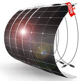 Dokio B0fhp2zwks 400w 4x100w Flexible Solar Panel 18v Monocrystalline For 12v Battery Rv