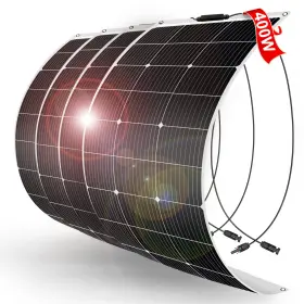 B0fhp2zwks Dokio 400w 4x100w Flexible Solar Panel 18v Monocrystalline For 12v Battery Rv