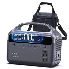 Dongguan Menche Electronics Co. Ltd. 744110556155 Portable Power Station 300w 192wh Lifepo4 Battery Solar Generator With 110v Ac