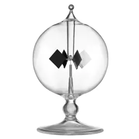 B075crfg38 Dorami Clear Solar Power Crookes Radiometer Sun Light Energy Glass Windmill