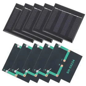 Dream Light 724545037399 Mini Solar Panel 10pcs 2v 100ma 0.2w Polysilicon Small Micro Cell Modu