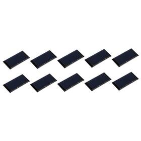 Duefixing 617662694005 Pack Of 10 Mini Solar Panel Cell 1.5v 160ma 0.24w 60mm X 30mm For Diy Project